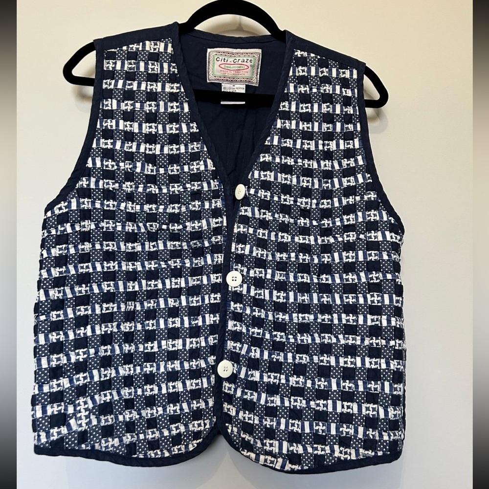 Vintage fall vest